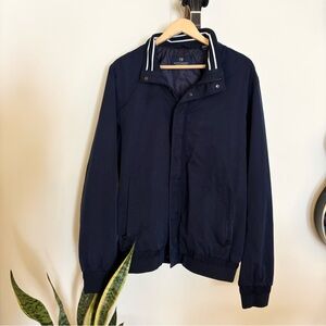 Scotch & Soda Dark Blue Windbreaker Jacket